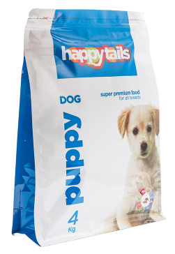 Happy Tails Dry Food For Puppies 4 kg