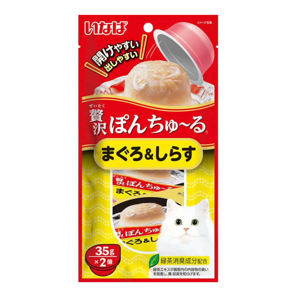 Ciao Cat Jelly Treat with Tuna & Whitebait 2 Cup * 35g