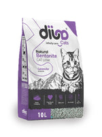 Dija cat litter clumping lavender – 10L.