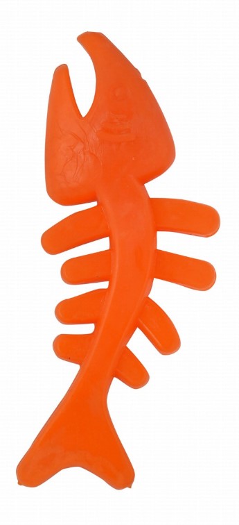 Orgo Fish Bone Shaped Dog Chew Toy.