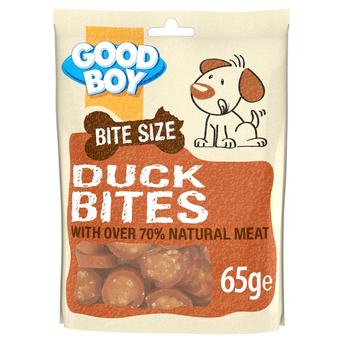 Good Boy Deli Bites Duck Dog Treats 65G.