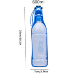 Travel Bottle Water for Pet 600ml Petfast.shop Generic Bowls & Feeders Carriers & Travel Accessories Cat Dog Exclusive Supplies petfast.shop EgyptDefault Title 190.00
