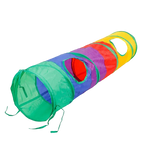 Rainbow Cat Tunnel Toy Size 115*25Cm Petfast.shop Generic Cat Kitten Summer Supplies Toys petfast.shop Egypt PRA3438S Default Title 280.00