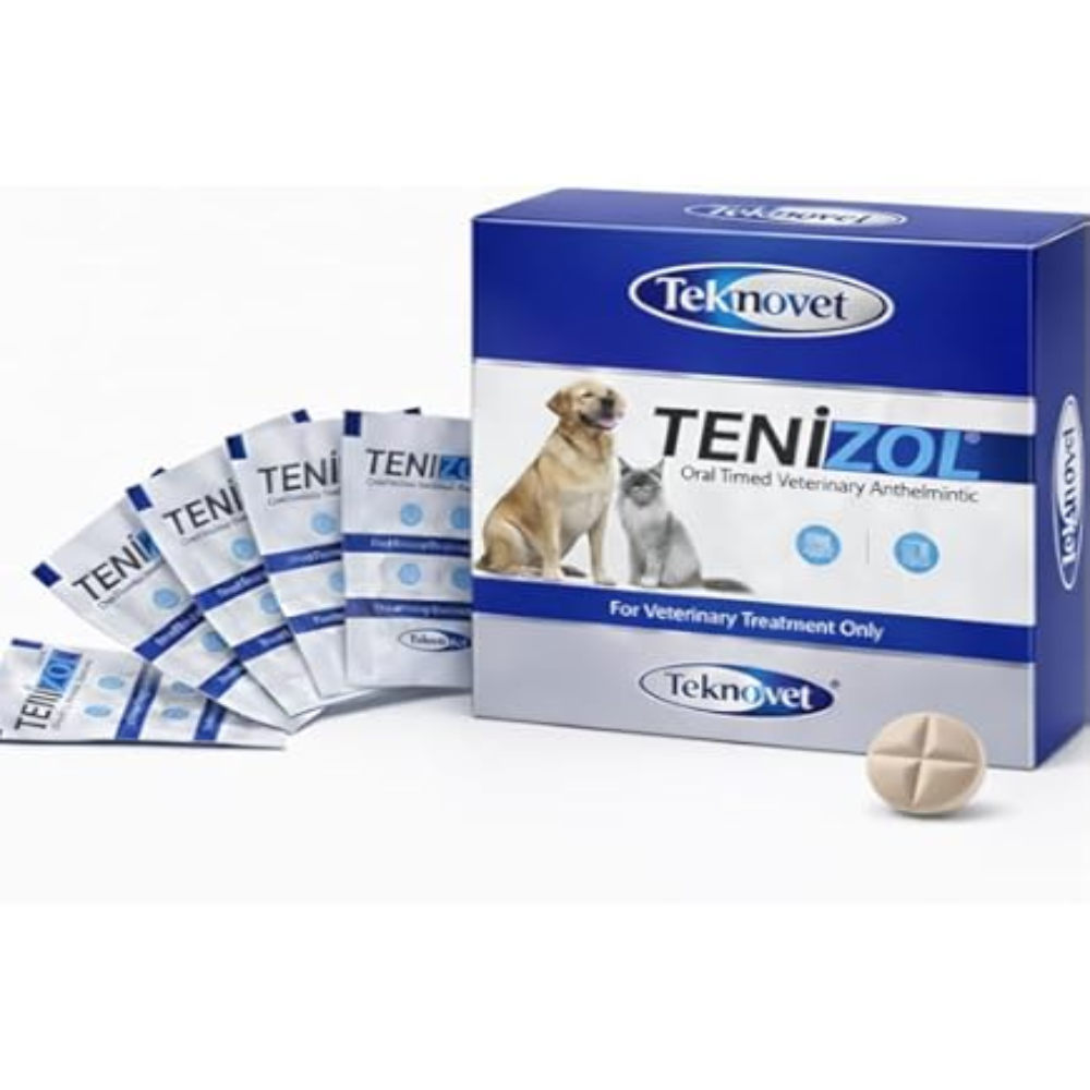 Tekno Vet Tenizol Oral Tablet for Pet 1 Tablet Petfast.shop Tekno Vet Cat Dog Heartworm & Dewormers Pharmacy petfast.shop Egypt PTE6894S Default Title 60.00