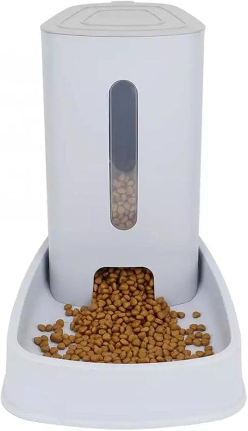 Automatic Food Dispenser for Cats and Small Dogs With Large Capacity.