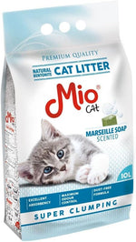 Mio Cat Super Clumping Cat Litter marseillie soap 10l.