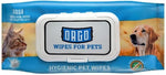 orgo wipes for pets baby powder 48 Wipes.