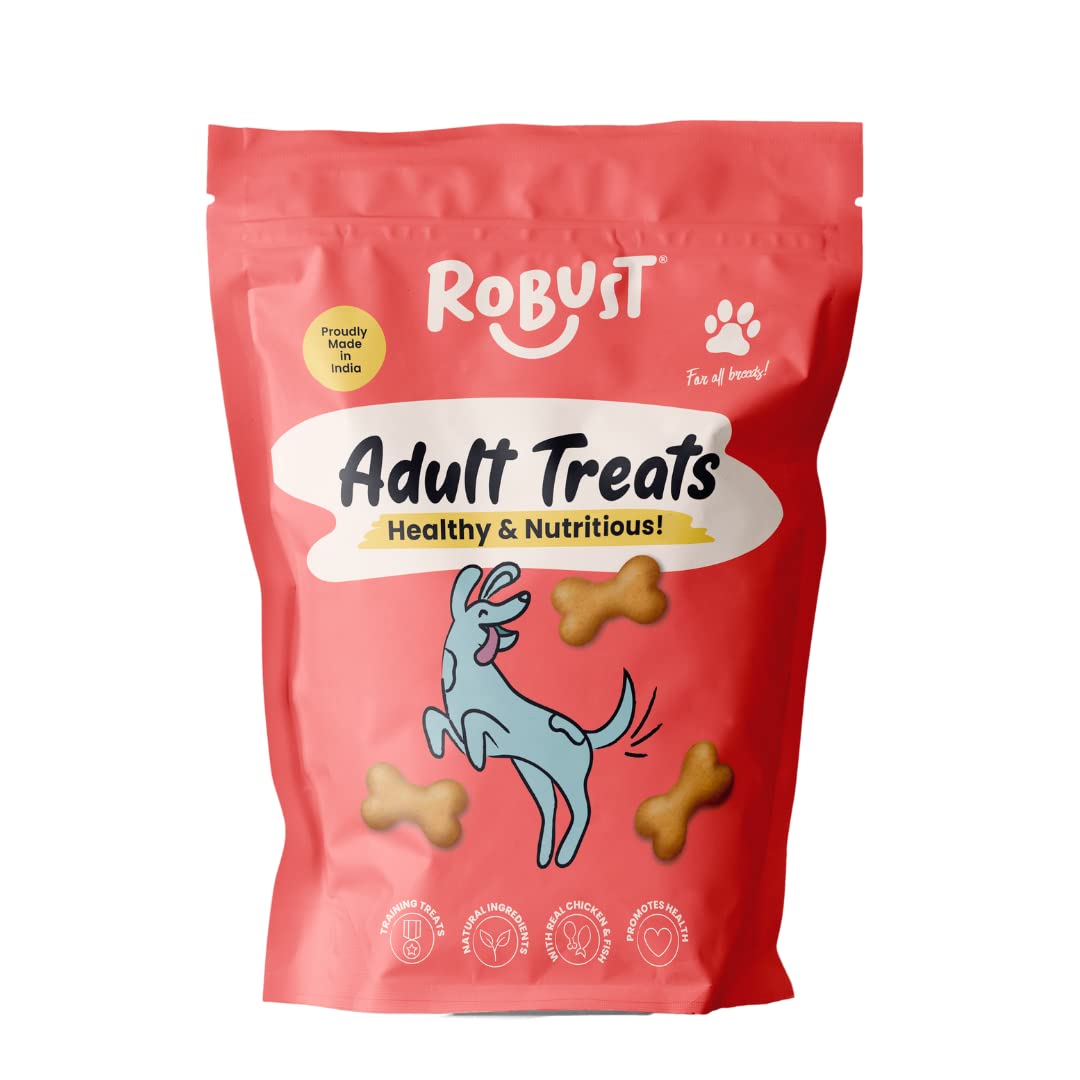 Robust Treats with Chicken and Fish for Adult Dogs 500 gr.