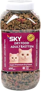 sky dry food adult /kitten cat 650 gr.