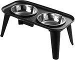 Raised Dog Double Bowl Stand 2