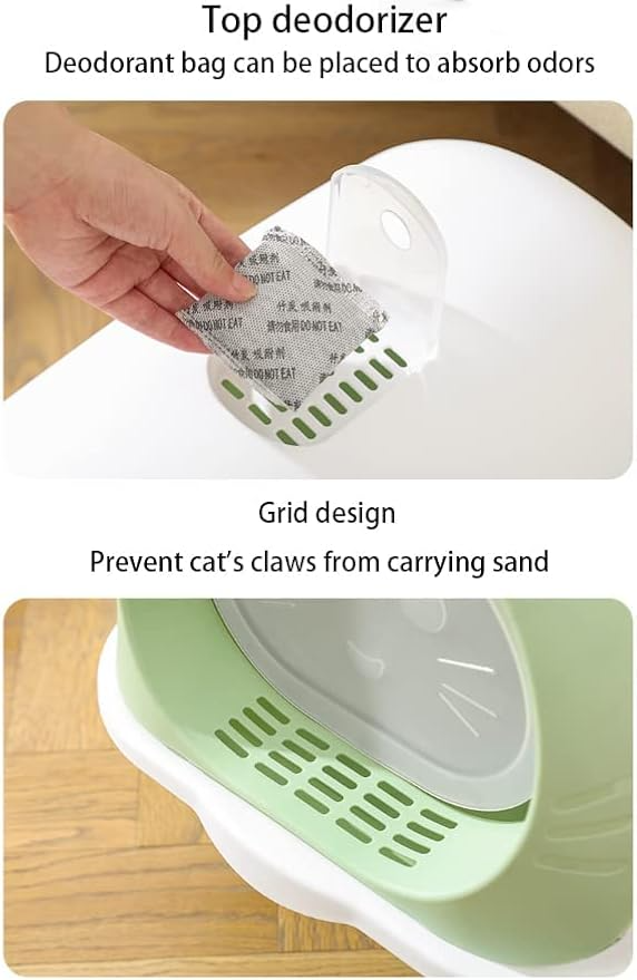 Cat Litter Box Cat Shape Size 34*48.5*34Cm