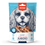 Wanpy Treat For Adult Dog Chewy Triple Chunk Kabobs Chicken , Duck & Lamb 100 g