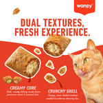 Wanpy Biscuits Crunchy Pocket Salmon & Roe Recipe 60 g