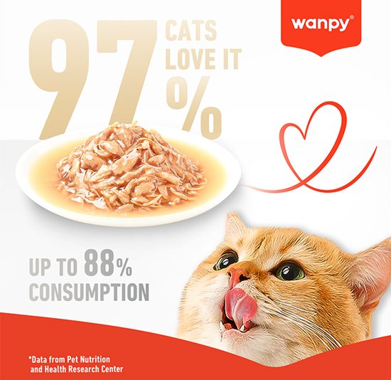 Wanpy Wet Food Adult Cat Tuna In Gravy 70G