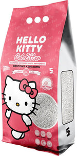 Hello Kitty Clumping Cat Litter baby powder 5l.