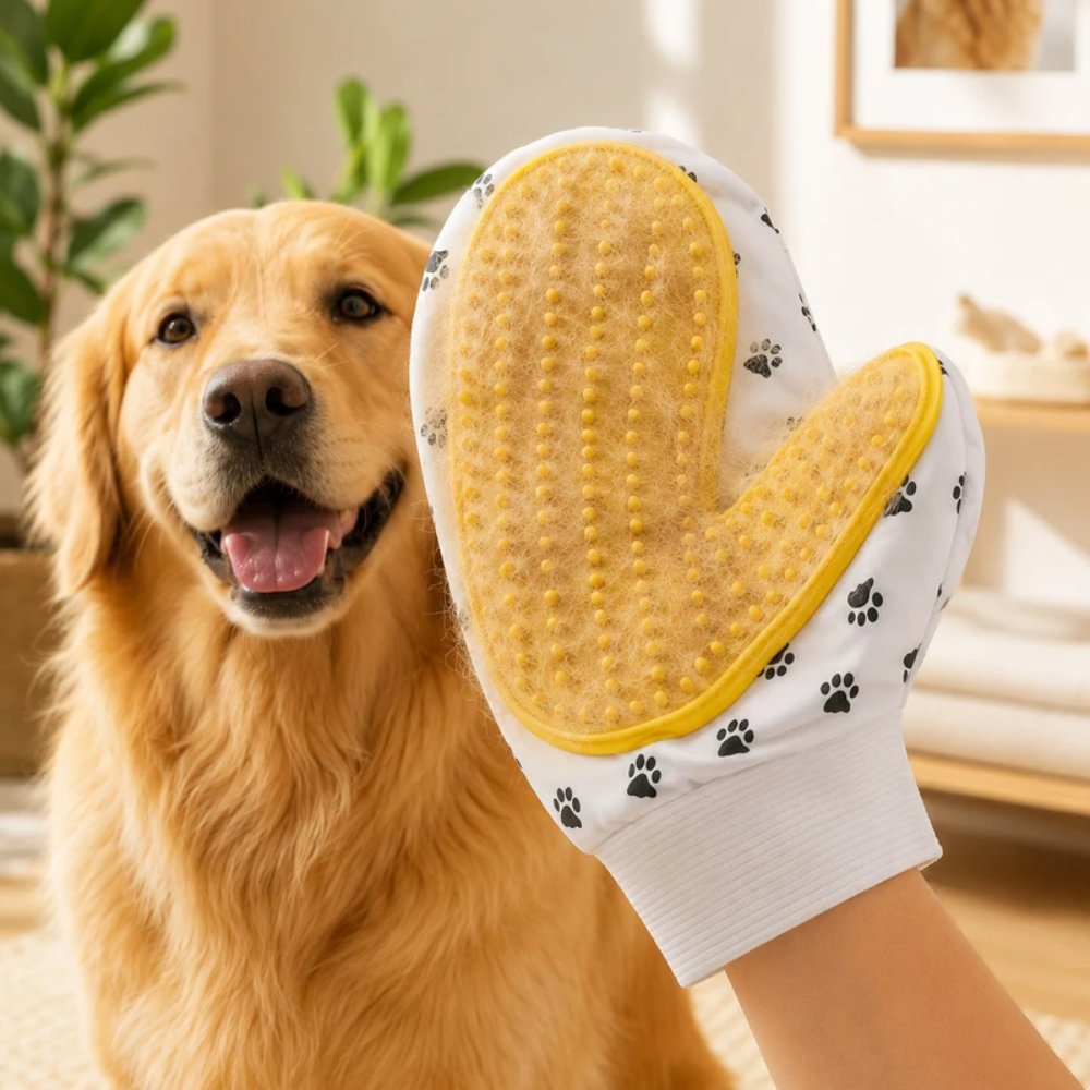 Premium Pet Hair Grooming Glove