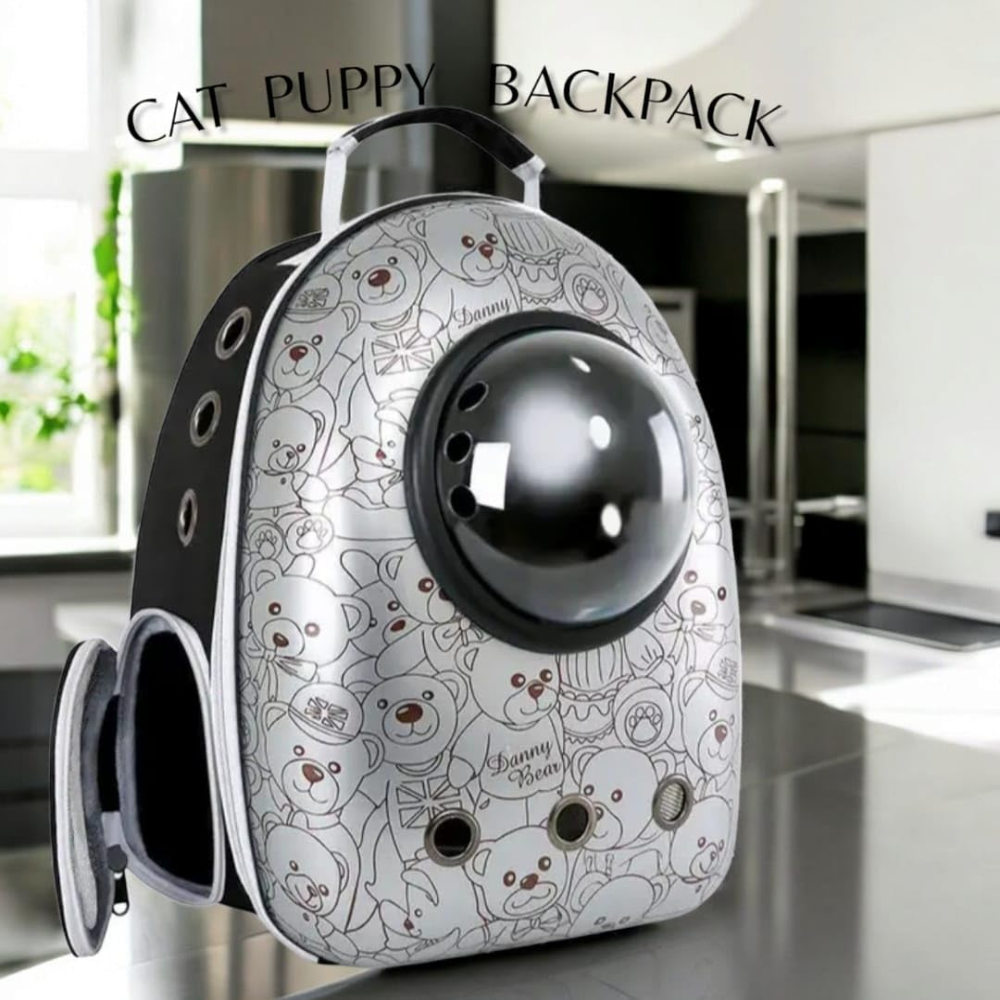 Pet Carrier Backpack Bear Shape Size 42*30*20Cm