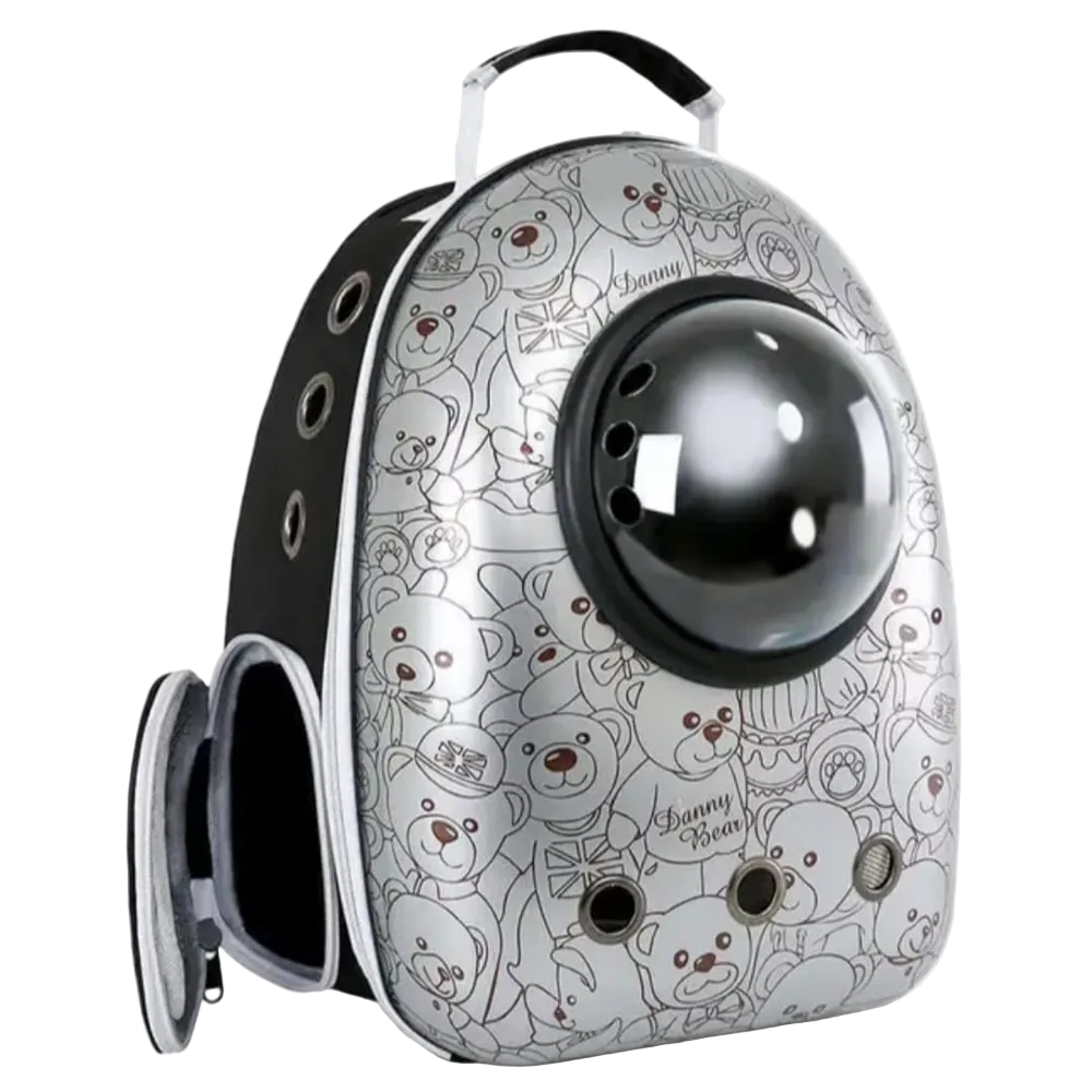 Pet Carrier Backpack Bear Shape Size 42*30*20Cm