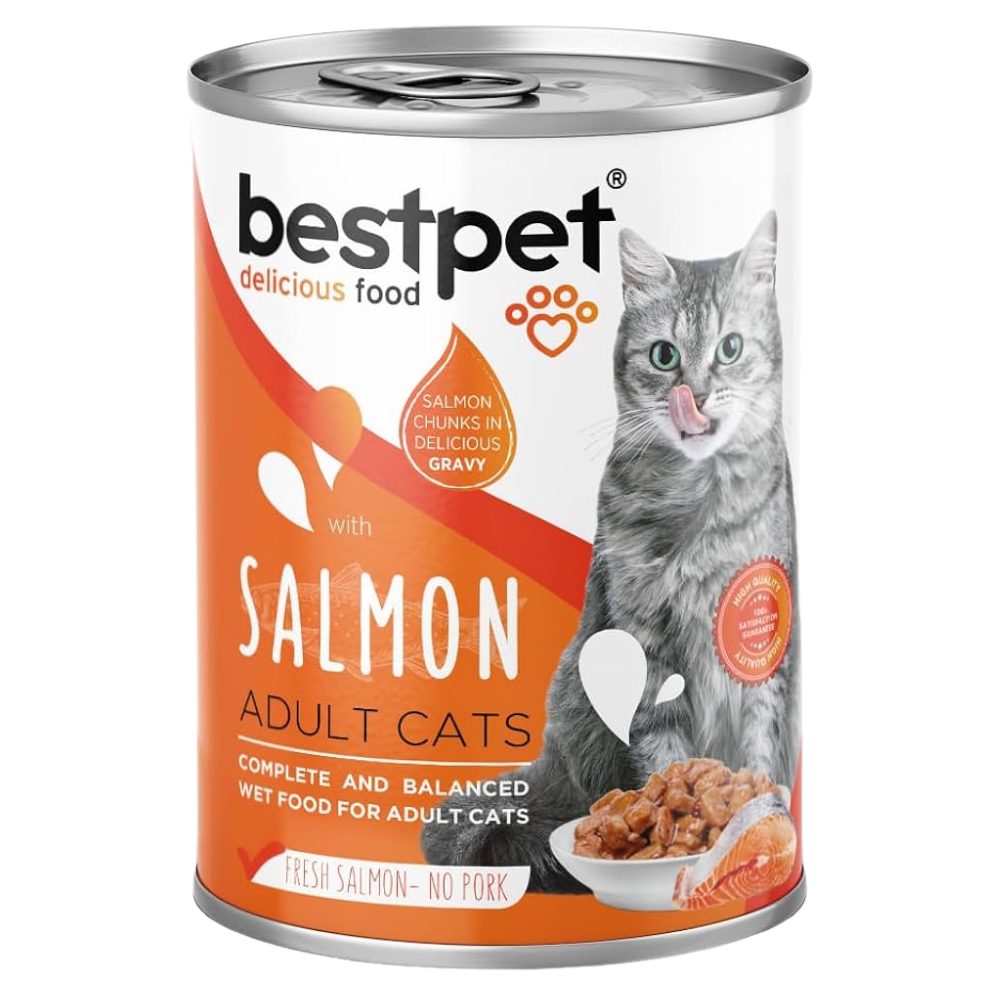 Best Pet Adult Cat with Salmon 400g
