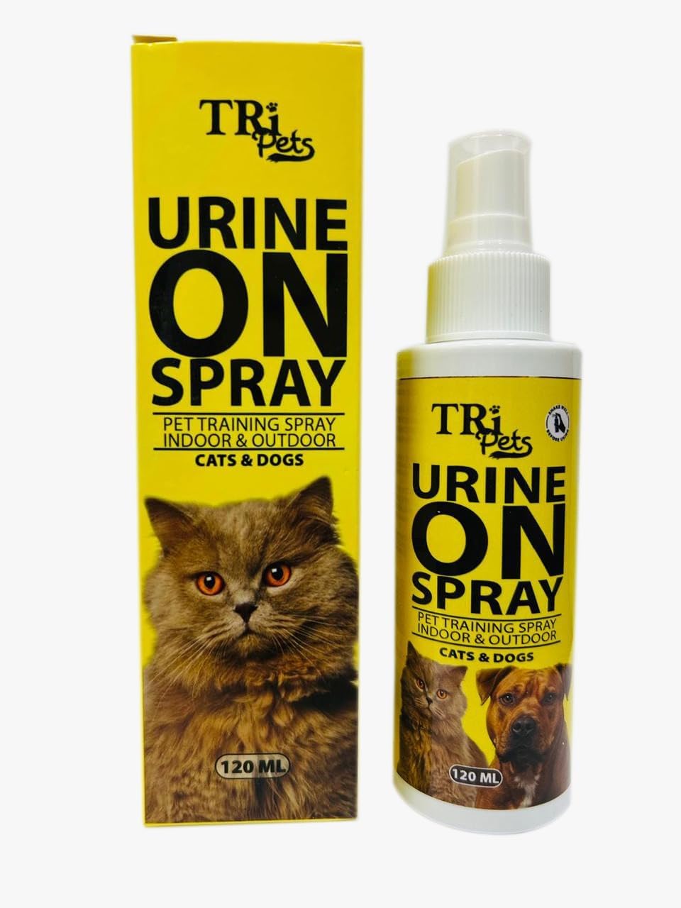 Tri Pets Urine On Spray Cats & Dogs 120 Ml Petfast.shop TRiPets Cat Cleaning & Potty Dog petfast.shop EgyptDefault Title 270.00