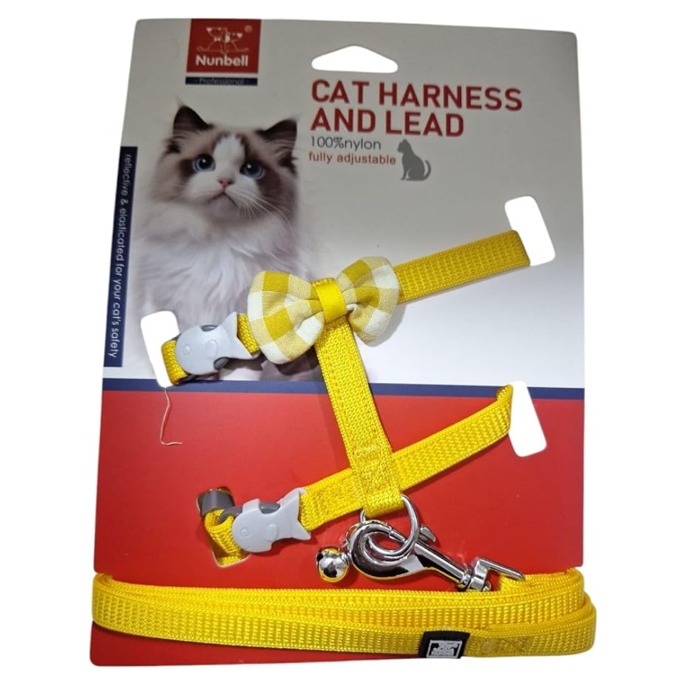 Nunbell Cat Harness & Leash Petfast.shop Nunbell Cat leash & Coller & Harness Supplies petfast.shop Egypt PNU2684S-1 Green 250.00