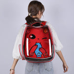 Pet Backpack TransparentPet Bag for cats and small dogs