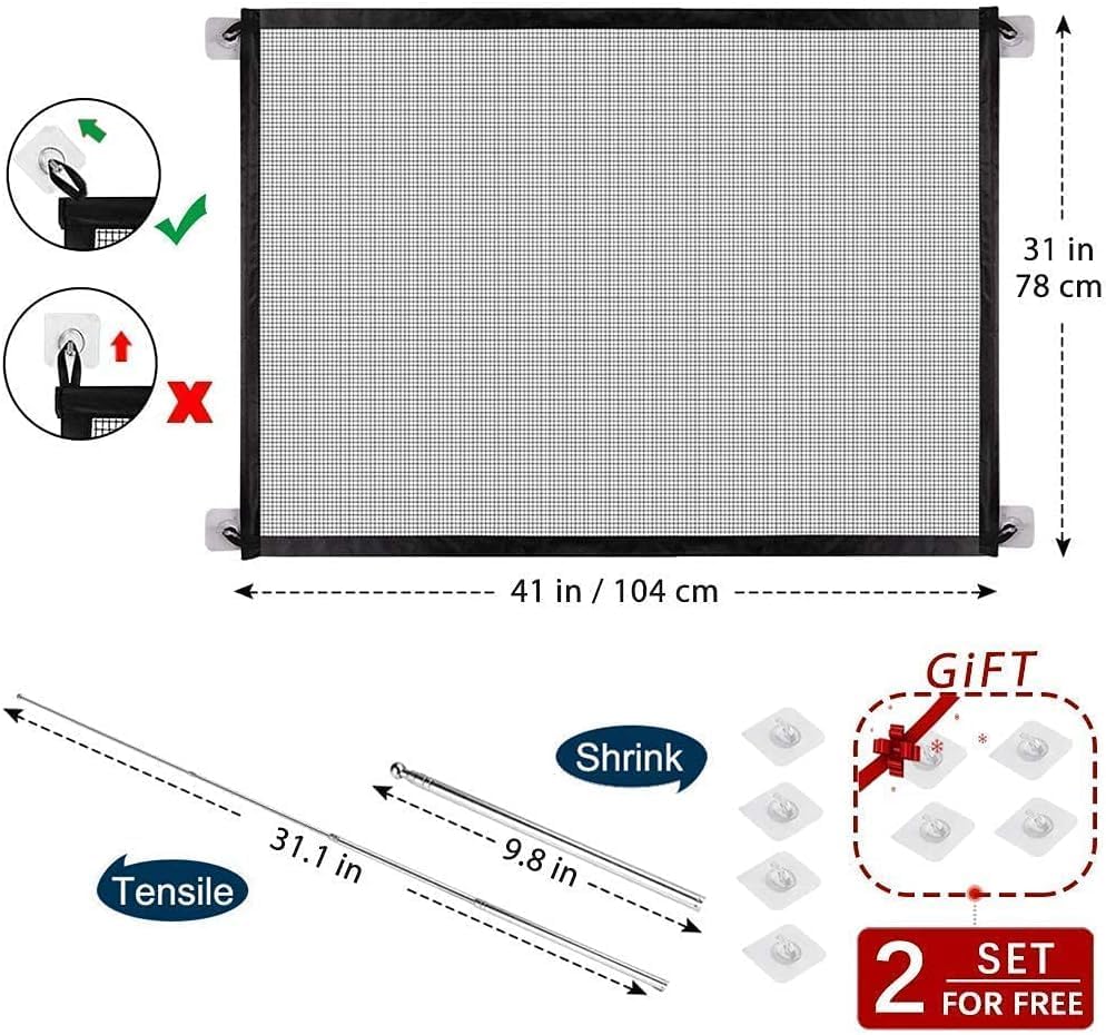 Safe Portable Folding Magic Gate For Small Dogs 120*75 cm.