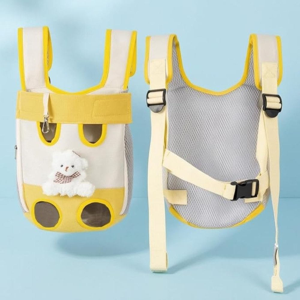 Front-Pack Pet Carrier Backpack for Small Cat & Dog