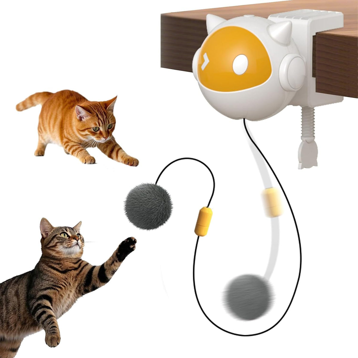 Automatic Lifting Cat Teaser Ball.