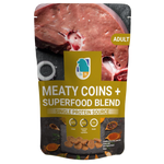 rich meaty coins 80 g ( liver ).