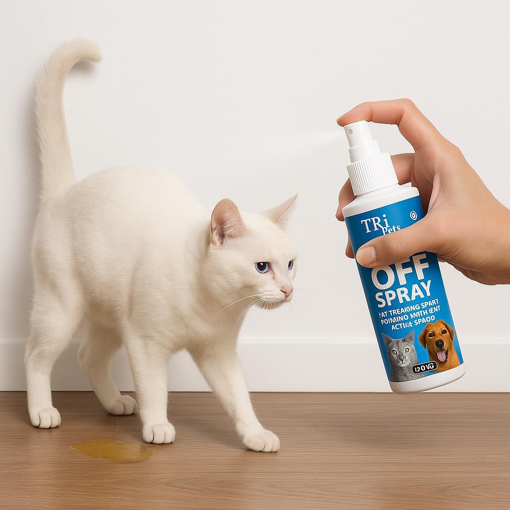 TRI Pets Urine Off Spray Cats & Dogs 120 Ml Petfast.shop Tri Pets Cat Cleaning & Potty Dog petfast.shop EgyptDefault Title 270.00