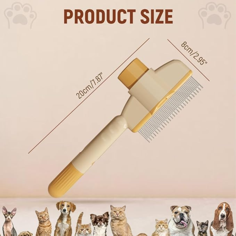 Pet Hair Removal Comb Flea Brush