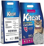 Kitcat CAT LITTER Lavender Scented CLUMPING 5L.