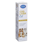 Box of LYSI Cod Liver Oil for pets on a white background