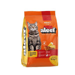 Aleef Dry Food with Chicken and Corn for Adult Cats 10 kg.