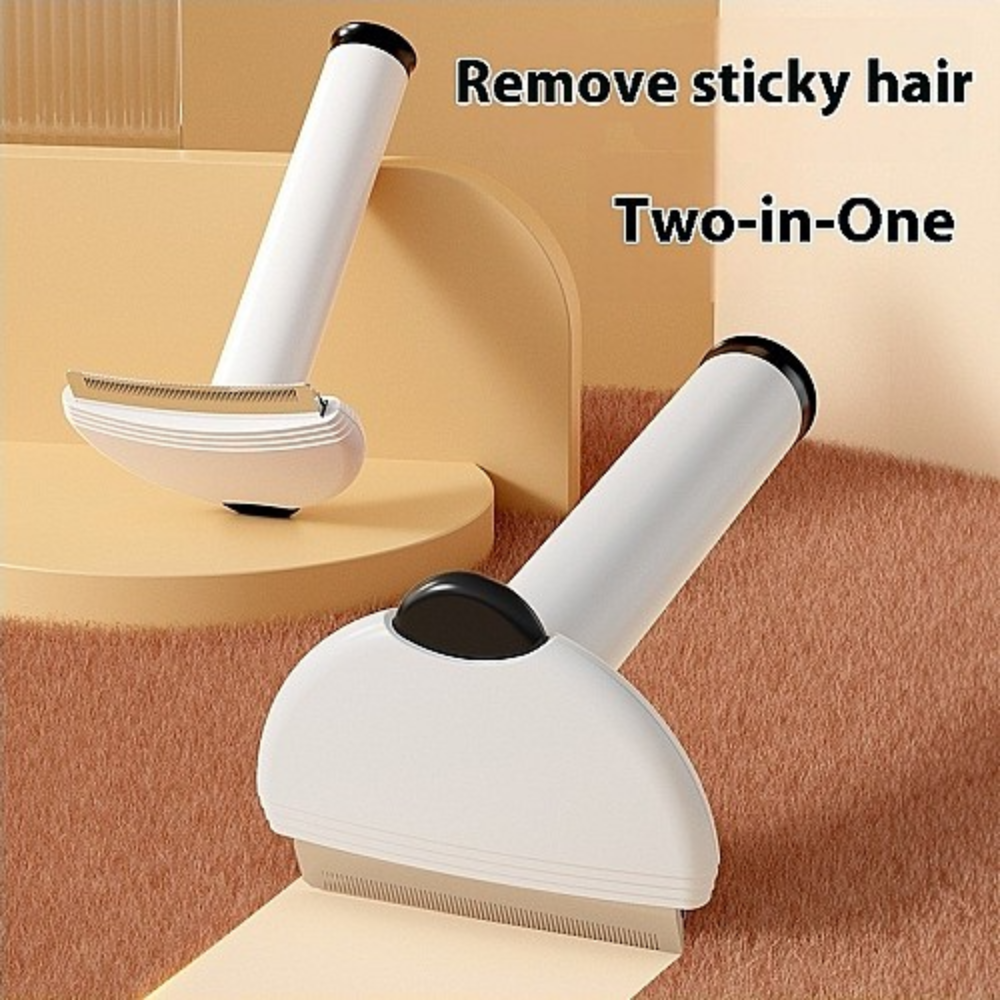Removing Hair & Sticking Hair Two in One
