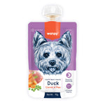 Wanpy Tasty Meat Paste Duck with Carrot & Pea for Dogs 90g.