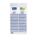 White packaging with blue text and Virbac logo on a white background