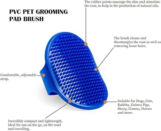 nunbell Pet Grooming brush mitt.