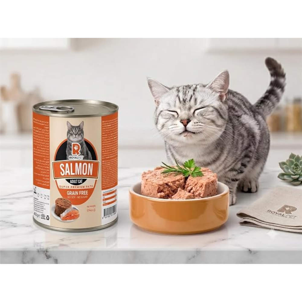 Royal Pet Wet Food for Cat Salmon 400g Petfast.shop Royal Pet Cat Food Wet Food petfast.shop Egypt PRO6914S Default Title 110.00