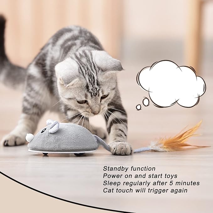 Cat Toy Automatic Moving Mouse.
