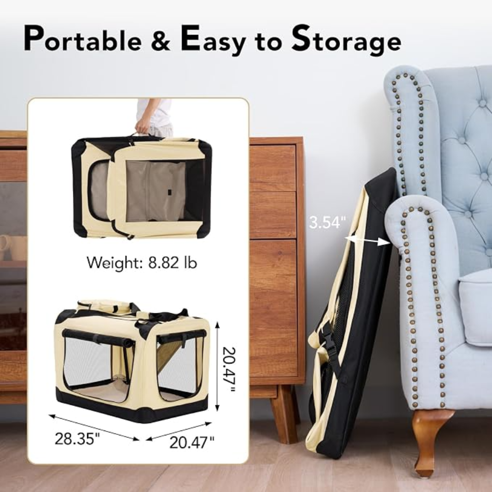 HICC PULE Portable Pet Crate Size 77*57 Cm