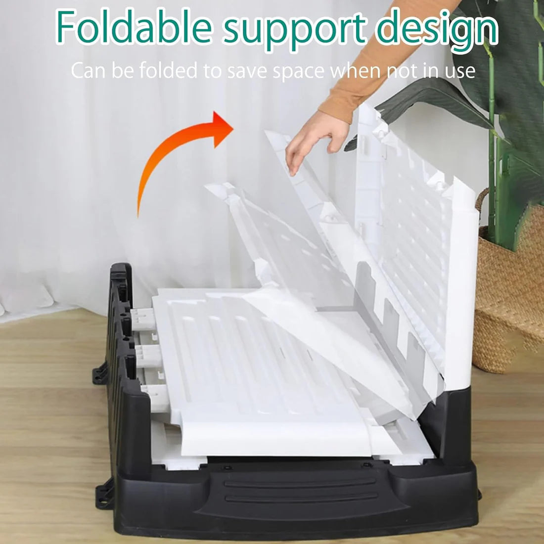 House Plastic With Metal Door for Medium Dog.