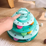 Cat Turntable Toy 3 layers with Ring