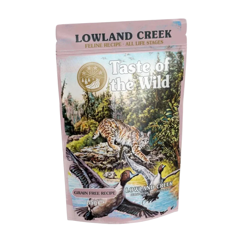 Taste of the Wild Lowland Creek Pouch 85g Petfast.shop Taste of the Wild Cat Exclusive Food Wet Food petfast.shop EgyptDefault Title 145.00