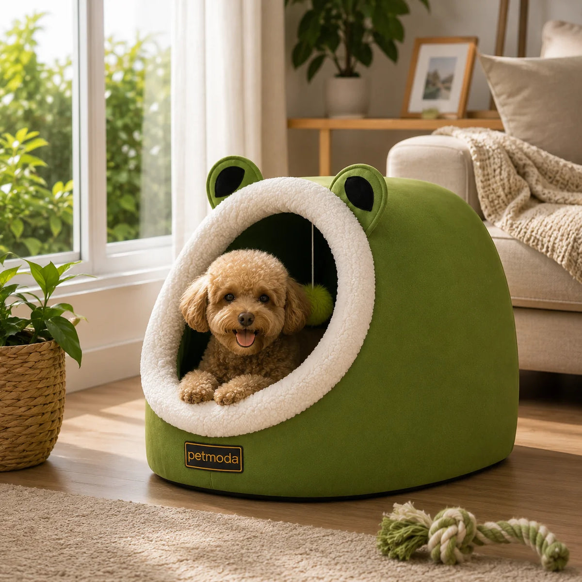 Petmoda Cat House Bed Frog 50Cm