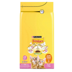 Friskies Kitten Food with Chicken, Milk & Vegetables - Dry Cat Food 1.5Kg.