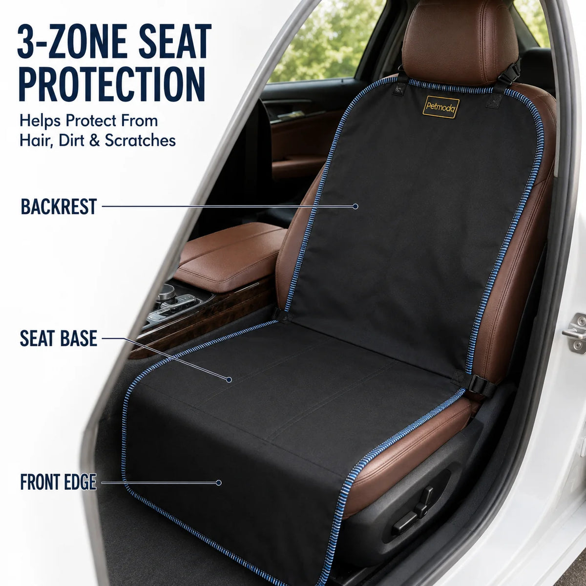 Petmoda Car Front Seat Cover 125*50 cm