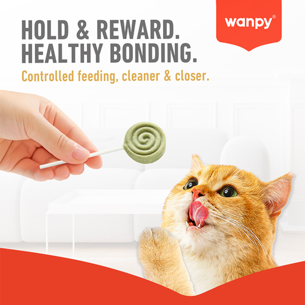 Wanpy Cat Lollipop Chicken, Goat Milk & Cat Grass6g Petfast.shop Wanpy Cat Chewy Treat Treats petfast.shop EgyptDefault Title 120.00