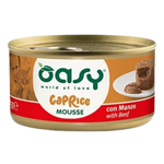 Oasy Wet Cat Food Caprice Can Mousse with Beef 85g Petfast.shop Oasy Cat Food Wet Food petfast.shop Egypt POA5998S Default Title 70.00